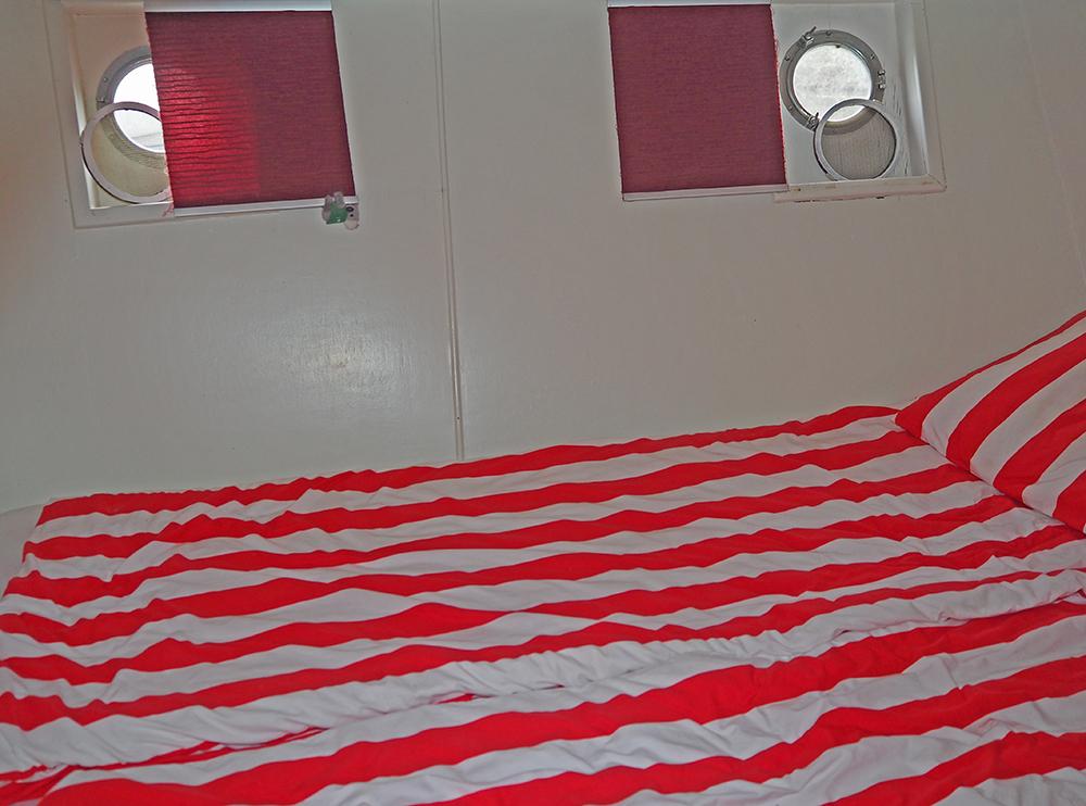 Achterkajuit, Accommodatie